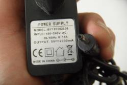 POWER SUPPLY 5V 2000MA    SORUNSUZ ADAPTÖR     (EKRAN KOLİ