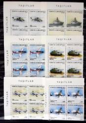 DBL.1082 2017 TAŞITLAR 4'LÜ MNH