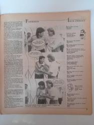 Cumhuriyet Dergi Gazetesi - 9 Eylül 1990 - Sayı 235 - Eyüp Stadı- Fenerbahçe- Nelson Mandela-  Anket Hasan Mutlucan- Adalar Çanlar Çalıyor-  Söyleyin Babama Futbolcu Olacağım - Adalar Cafer Çağatay - Assos'ta Günlük Yaşam - - Moda 'nın Koçosu