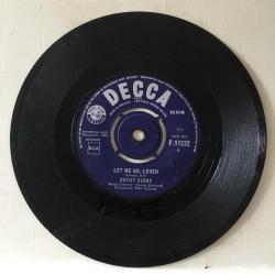 Efemera - Kathy Kirby - Let Me Go, Lover / The Sweetest Sounds / 45'lik - kitantik - kitaLog