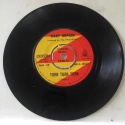 Mary Hopkin / Those Were The Days - Turn Turn Turn / Turkey 1968 / 45'lik / *pop*
