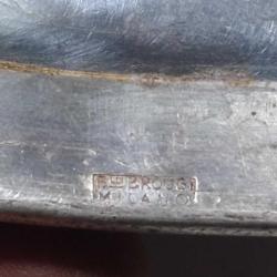 R40---BROGGI MİLANO İTALYA ÜRETİMİ DENİZCİ ARMALI GÜMÜŞ KAPLAMA KAYIK TABAK