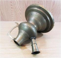 AnTiKa OSMANLI SüLeYMaNiYe İşİ PİRİNÇ NARGİLE ŞİŞESİ....