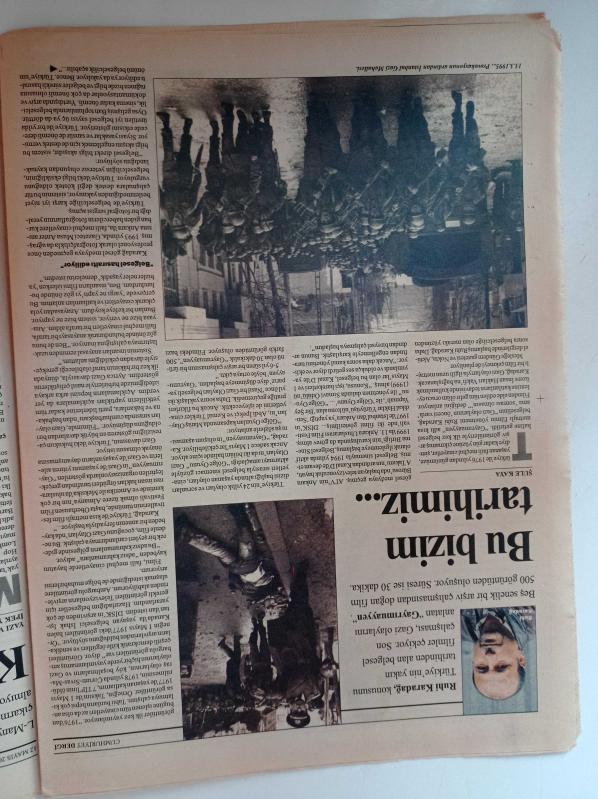 Cumhuriyet Dergi Gazetesi 12 Mayıs 2002 Sayı 842 Melike  