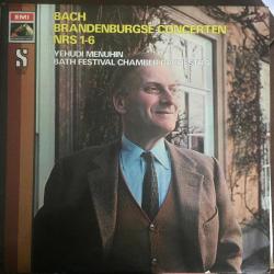 Efemera - Bach - Yehudi Menuhin, Bath Festival Chamber Orchestra - Brandenburgse Concerten 1-6 / Holland / 2xLP - kitantik - kitaLog