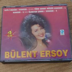 Bülent ersoy 4lü konser nadir 90lar cd