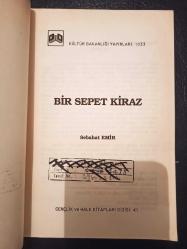 Bir Sepet Kiraz - Sabahat Emir - Türkçe Kitap - Kültür Bakanlığı Yayınları -