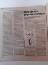 Cumhuriyet Bilim Teknik Gazetesi - 2 Mayıs 1992 - Sayı 268 - Feza Gürsey Fotoğrafı - Mükemmel Bilimsel Kişilik Sihirli Bir Karizma - Feza Bey'i Düşünürken - Bilim Ağacının Gölgesinde Dervişler
