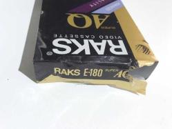 Raks Süper AQ E-180 Vhs / Ambalajında video kaset