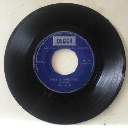 The Cedars / For Your Information - Hide If You Want To Hide / Turkey 1968 / 45'lik / *rock*