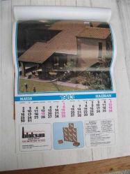 1983 YILI DUVAR TAKVİMİ