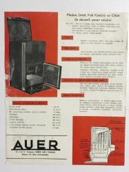Auer - Devamlı Ateşli Emaye Sobalar