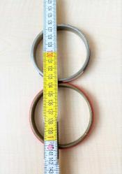 VİNTAGE 2 ADET METAL BİLEKLİK TAKI NO 68