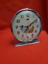 Antika - ANTİKA YEM YİYEN TAVUKLU KURMALI MASA SAATİ. çalışıyor - kitantik - kitaLog