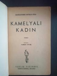 Kamelyalı Kadın - Alexandre Dumas Fils - Varlık Yayınları - 1963 Yılı - Türkçe Kitap