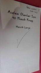 ACELESİ OLANLAR İÇİN 90 KLASİK KİTAP