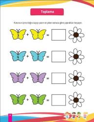 Okul Öncesi, Birinci Sınıf ve İkinci Sınıf Süper Matematik Kitap Seti (2 Spiralli Kitap)