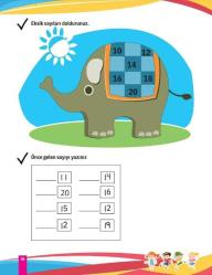 Okul Öncesi, Birinci Sınıf ve İkinci Sınıf Süper Matematik Kitap Seti (2 Spiralli Kitap)