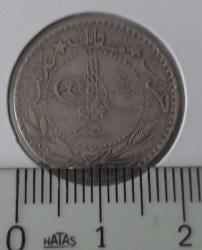 NİKEL 20 PARA 1327-6 SULTAN REŞAT ORİJİNAL MADENİ PARASI ÇOK TEMİZ NADİR 2NN3V