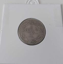 NİKEL 20 PARA 1327-6 SULTAN REŞAT ORİJİNAL MADENİ PARASI ÇOK TEMİZ NADİR 2NN3V