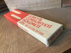 DMO KOLEKSİYONLUK ESKİ KALEM SETİ - HATALI BASIM..