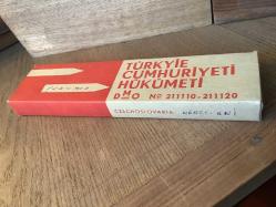 DMO KOLEKSİYONLUK ESKİ KALEM SETİ - HATALI BASIM..