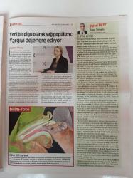 Herkese Bilim Teknoloji Gazetesi - 16 Mart 2018 - Sayı 103 - Kanseri Kıskaca Alıyoruz -  Yeni Başkan Hasan Mandal'a Mektup TÜBİTAK'ı Yeniden Kazandırmak -Stratejik Madenler Büyük Rekabet Alanı - Arkeolojinin Kraliçesi Sonsuzluğa Uçtu - Cumhuriyetin Kuruluşundan Bu Yana Uygarlık