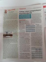 Herkese Bilim Teknoloji Gazetesi - 16 Mart 2018 - Sayı 103 - Kanseri Kıskaca Alıyoruz -  Yeni Başkan Hasan Mandal'a Mektup TÜBİTAK'ı Yeniden Kazandırmak -Stratejik Madenler Büyük Rekabet Alanı - Arkeolojinin Kraliçesi Sonsuzluğa Uçtu - Cumhuriyetin Kuruluşundan Bu Yana Uygarlık