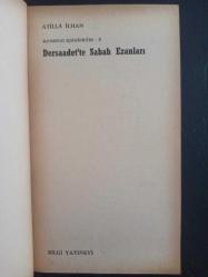 Dersaadet'te Sabah Ezanları - Attila İlhan - Bilgi Yayınevi - 1981 Yılı - Türkçe Kitap