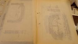 KESME TAŞ KEMERLER  DETAY ,PLAN, TONOZLAR ,KUBBELER VE DEĞİŞİK MİMARİ DETAY  ÇİZİMLERİ ,TAŞ VE TAŞ NEVİ MATERYALLERLE YAPILMIŞ ESERLERDEN OLUŞMUŞ 17 ADET MİMARİ ÇİZİMLER