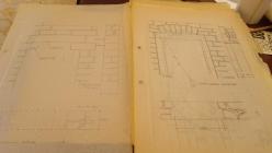 KESME TAŞ KEMERLER  DETAY ,PLAN, TONOZLAR ,KUBBELER VE DEĞİŞİK MİMARİ DETAY  ÇİZİMLERİ ,TAŞ VE TAŞ NEVİ MATERYALLERLE YAPILMIŞ ESERLERDEN OLUŞMUŞ 17 ADET MİMARİ ÇİZİMLER