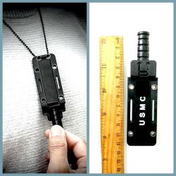 OMENİV'DEN RETRO VİNTAGE STİL MİNYATÜR KOLYE BIÇAK SİYAH ÇAKI ANAHTARLIK KAMP OUTDOOR SÜPER