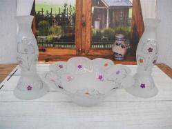 ESKİ -  2 MUMLUK (Boyları 18 cm)+BONBON ŞEKERLİK (20,5 cm)