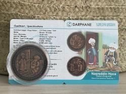 2021 - Nasreddin Hoca Kazan Doğurdu Bronz Hatıra Parası