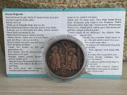 2021 - Nasreddin Hoca Kazan Doğurdu Bronz Hatıra Parası