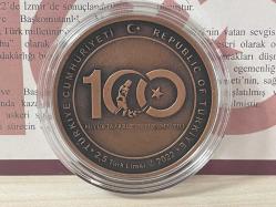 2022 - Büyük Taarruz'un 100. Yılı Bronz Hatıra Parası