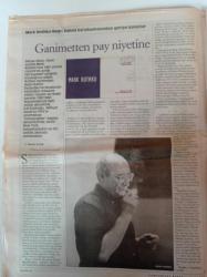Cumhuriyet Kitap Gazetesi - 19 Mayıs 2005- Sayı 796 - Tuna Kiremitçi - Yolda Üç Kişi - Mark Rothko - Bedri Rahmi Eyüboğlu - Bir Dostluktan Yansıyanlar - Gabriel Garcia Marquez - Benim Hüzünlü Orospularım