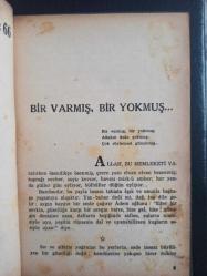 Bir Varmış Bir Yokmuş - Eflatun Cem Güney - Yeditepe Yayınları - 1956 Yılı - Türkçe Kitap