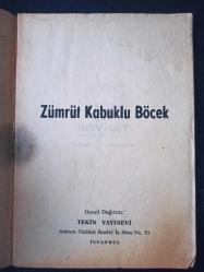 Zümrüt Kabuklu Böcek -  Türkçe Kitap - Tanyeri Çocuk Yayınları -