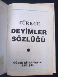 Türkçe Deyimler Sözlüğü - Murat Yazıcı -  Türkçe Kitap - Güven Yayınları -