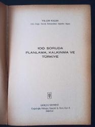 100 Soruda Planlama, Kalkınma ve Türkiye - Yalçın Küçük -  Türkçe Kitap - Gerçek Yayınları -