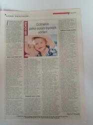 Hürriyet Bilim Teknoloji Gazetesi - 12 Nisan 2003 - Sayı 66 - Kahkaha Atarak Sosyalleşiyoruz - Beş Milyar Güneş Parlaklığında Patlama - Her Protez Sağlıklı Değil
