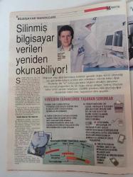 Hürriyet Bilim Teknoloji Gazetesi - 24 Ocak 2004 - Sayı 112 - Duygusuz İnsanın Yaşamı Daha Zor - Şarap ve Kahve Dişlerde Leke Bırakır Mı - Aspirinde Kanser Kuşkusu