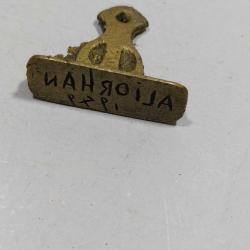 K208----ESKİ PİRİNÇ MÜHÜR---ALİ ORHAN