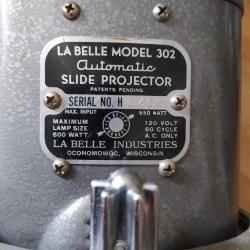 AMERİKA ÜRETİMİ LABELLE AUTOMATIC SLAYT PROJEKTÖR 302 MODELİ