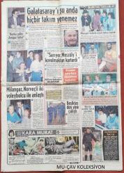 Günaydın Gazete17 Aralık 1985 Turgut Özal,Yılmaz Hastürk,Servet-Nevin Bilgi,Erdoğan Demirören,Stankoviç,Erdoğan Ünver,Cüce Murat,Katharine Ross,Dustin Hoffman,Martina Kreps,Bedrettin Dalan,Ali Koçman