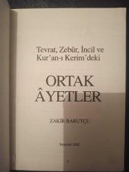 Tevrat, Zebur İncil ve Kur'an-ı Kerim'deki Ortak Ayetler - Zakir Barutçu - Metris Kitapları - 2002 Yılı - Türkçe Kitap