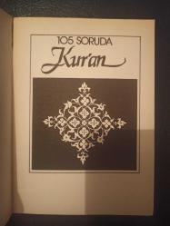 105 Soruda Kur'an - Emin Şahin - Sabah Yayınları - Türkçe Kitap