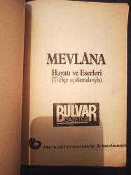 Mevlana Hayatı Ve Eserleri - Türkçe Kitap - Bulvar Gazetesi Yayınları -