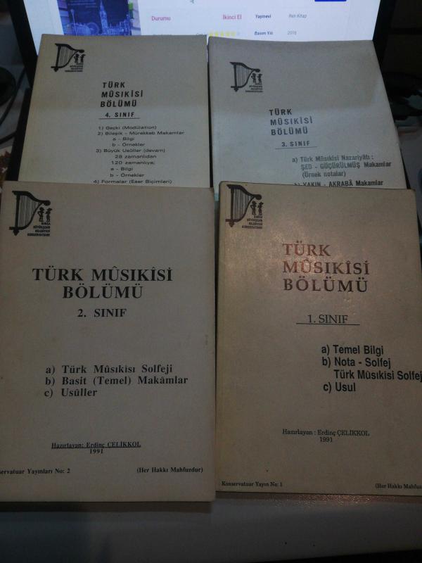 Türk musikisi bölümü 1-2-3-4. Sınıf (takım)